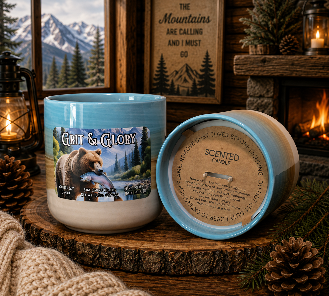 Grit & Glory: Sparkling Woods, Bergamot, Lavender