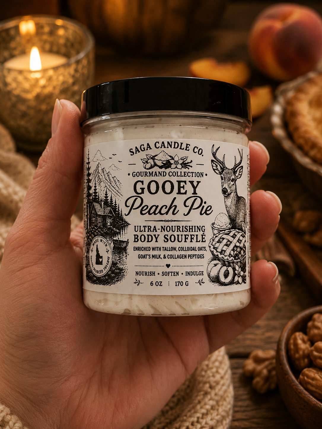 Gooey Peach Pie