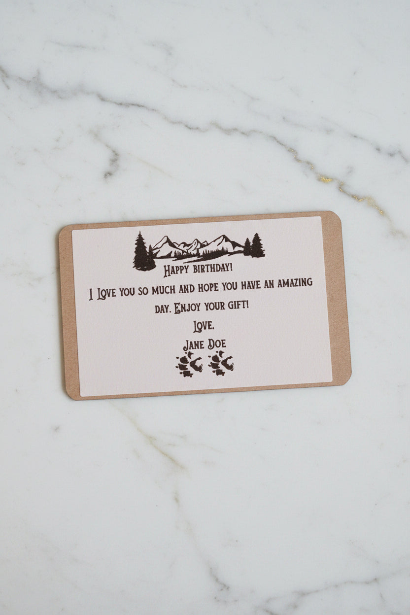 Custom Gift Card