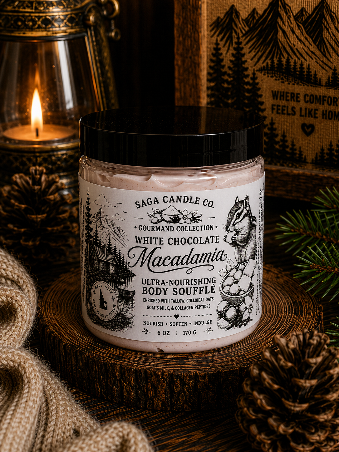 White Chocolate Macadamia Nut & Salted Caramel