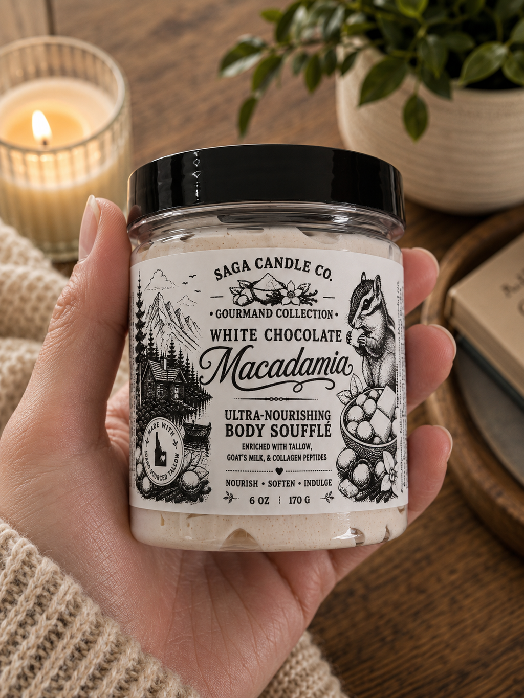 White Chocolate Macadamia Nut & Salted Caramel